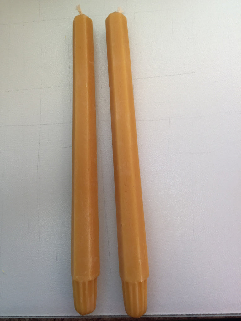 Pure beeswax 10.5 inch Taper Candles